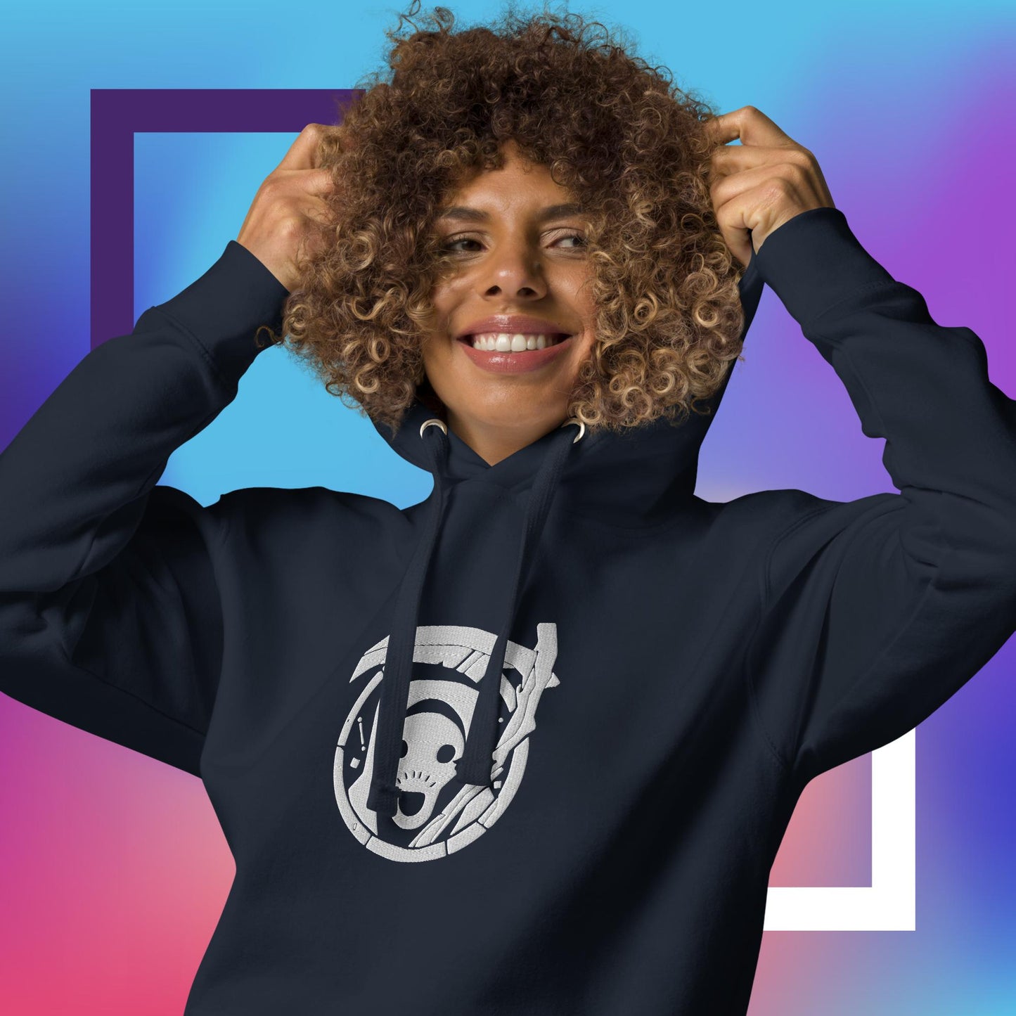 Bim Reaper Embroidered Unisex Hoodie