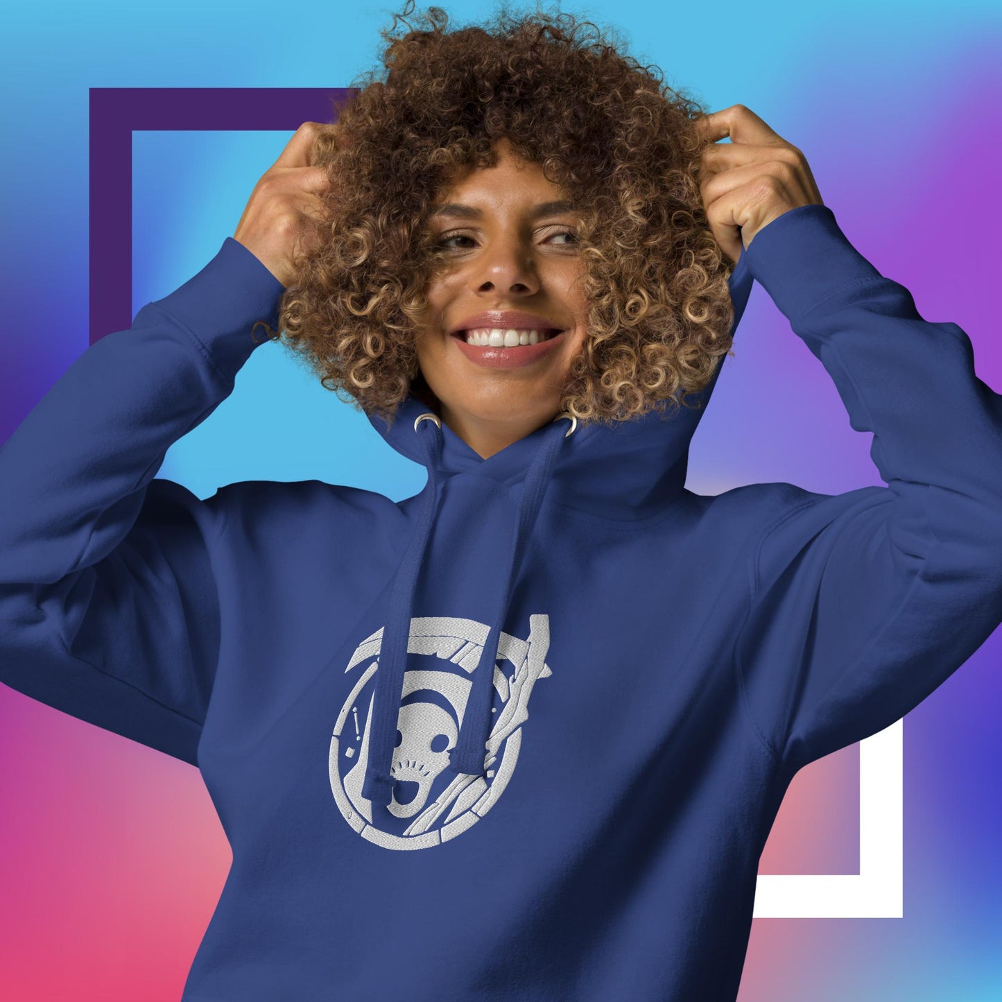 Bim Reaper Embroidered Unisex Hoodie