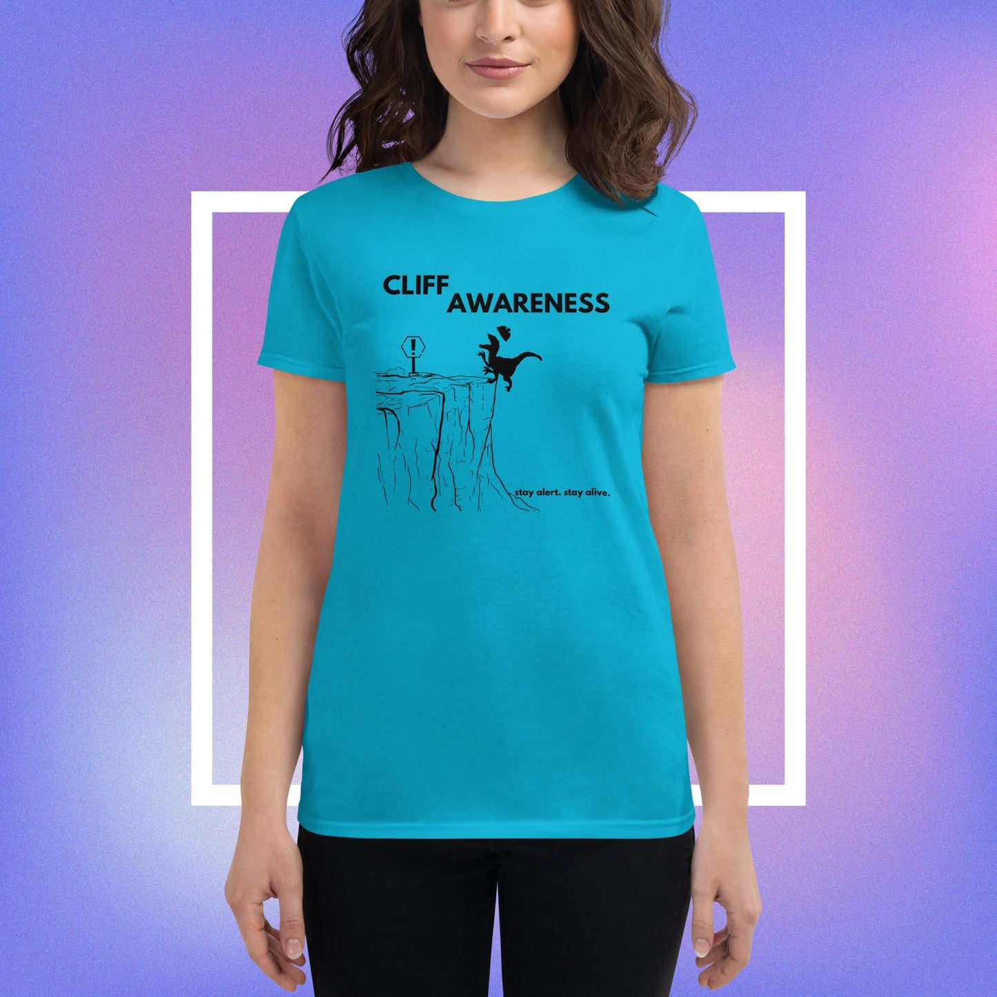Cliff Awareness Women's Short Sleeve t-shirt