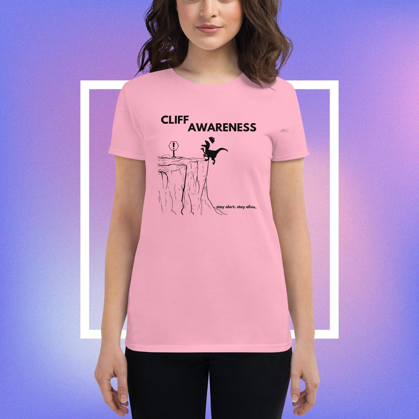 Cliff Awareness Women's Short Sleeve t-shirt