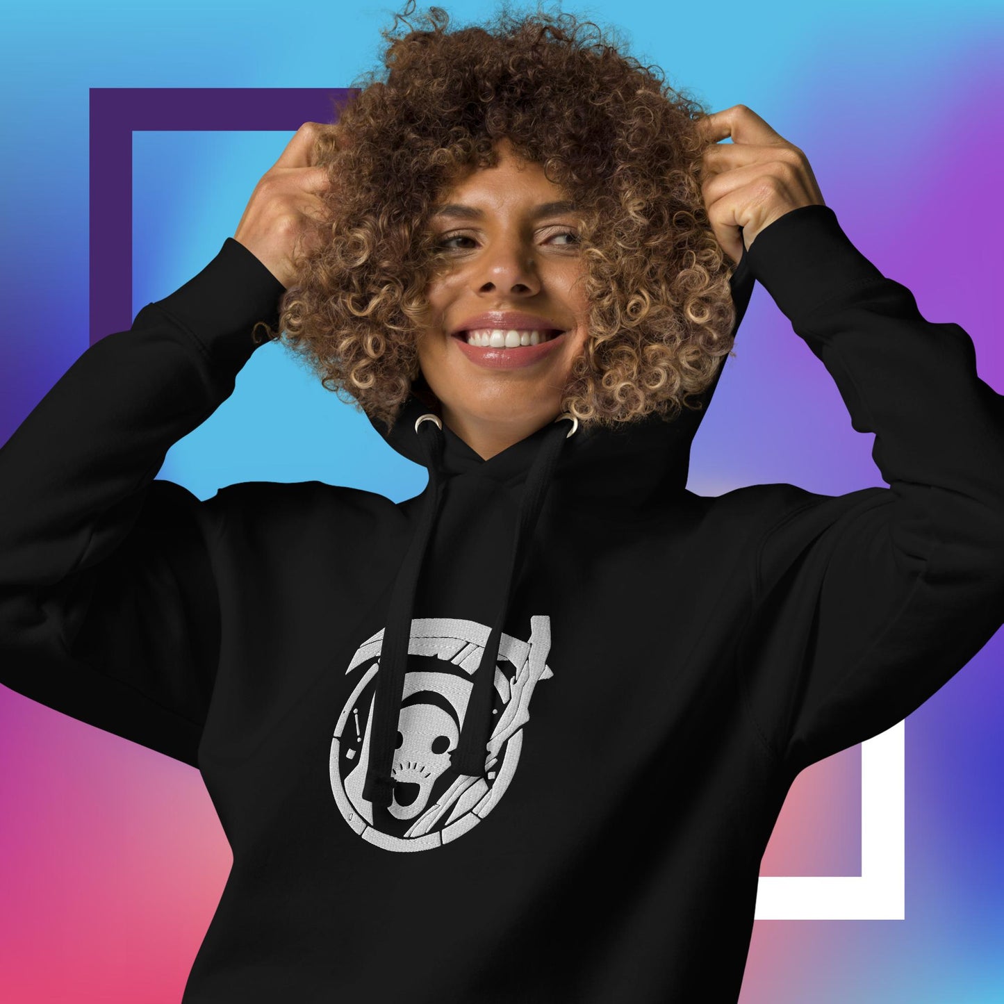 Bim Reaper Embroidered Unisex Hoodie