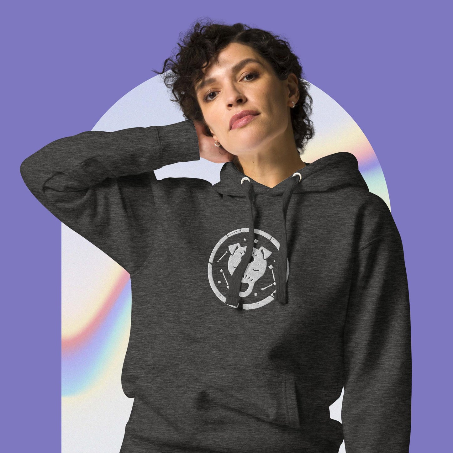 BimBam 3rd Eye Embroidered Unisex Hoodie