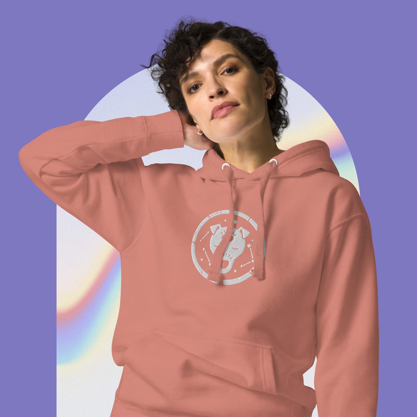 BimBam 3rd Eye Embroidered Unisex Hoodie