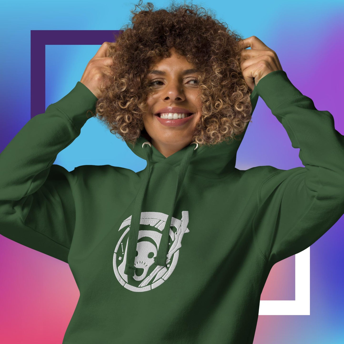 Bim Reaper Embroidered Unisex Hoodie