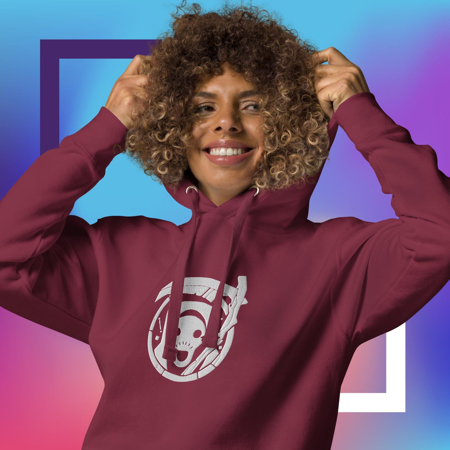 Bim Reaper Embroidered Unisex Hoodie