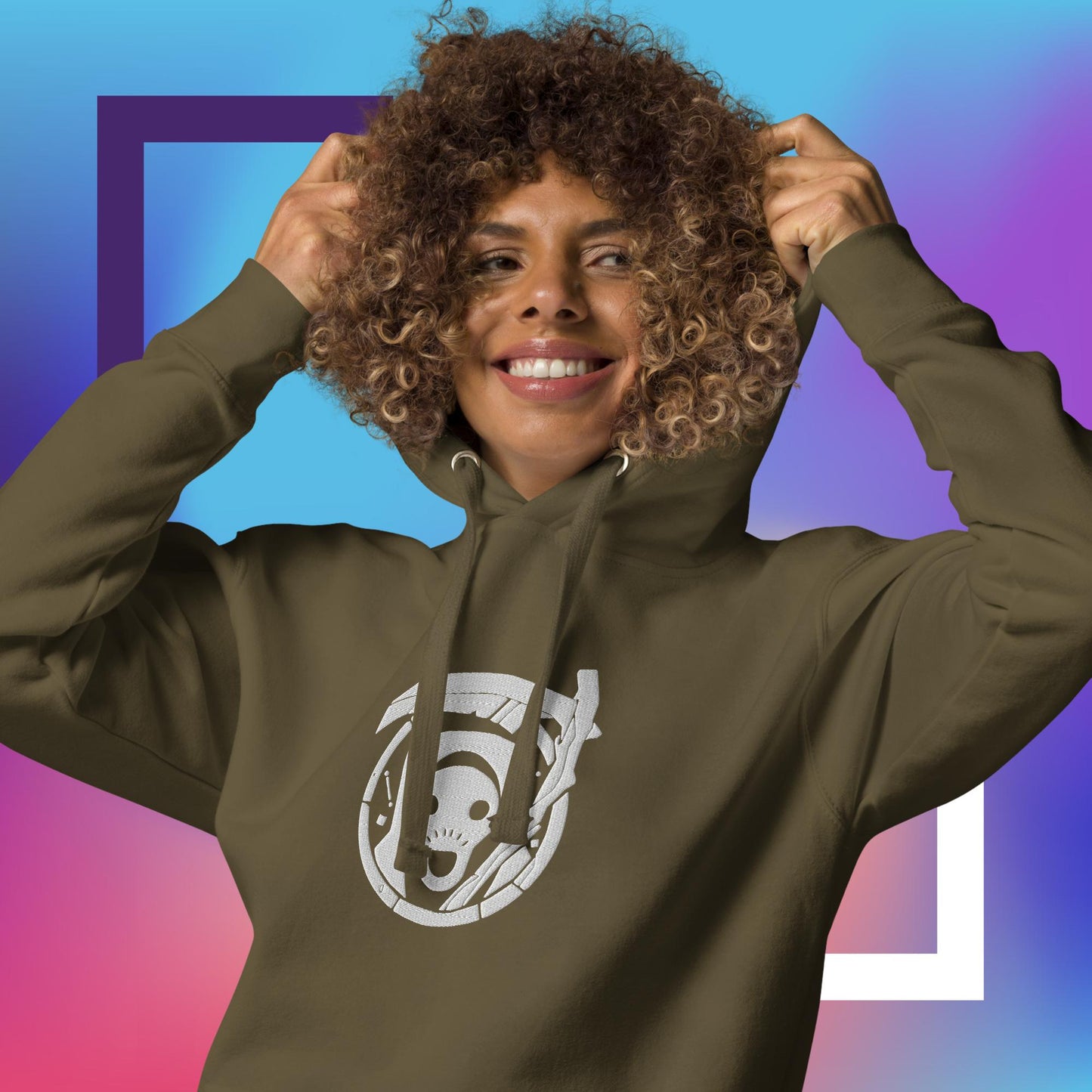 Bim Reaper Embroidered Unisex Hoodie