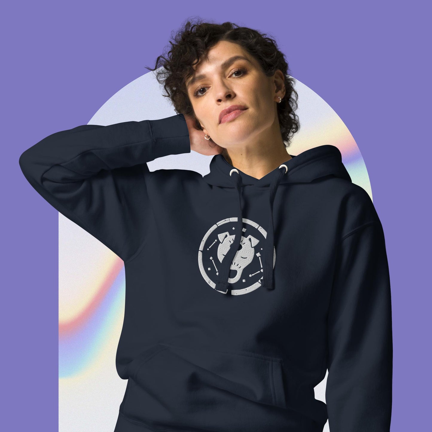 BimBam 3rd Eye Embroidered Unisex Hoodie