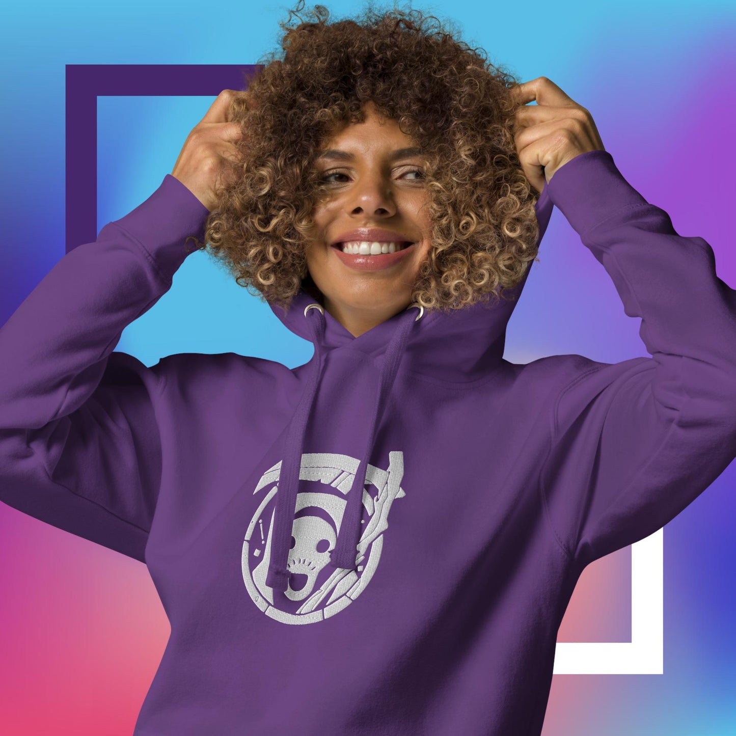 Bim Reaper Embroidered Unisex Hoodie